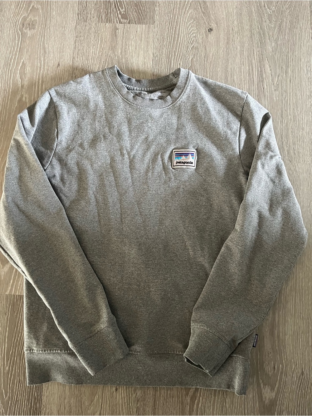 Patagonia Shop Sticker Patch Uprisal Crew Sweatshirt